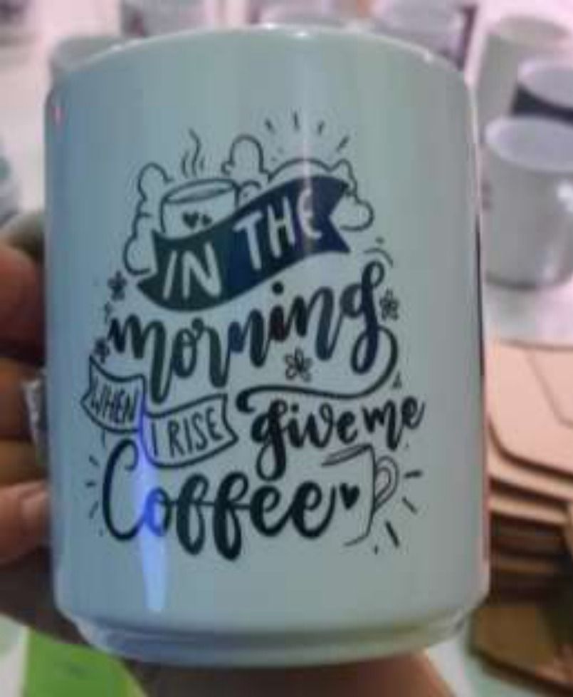 Mug Custom Print Gambar & Quote