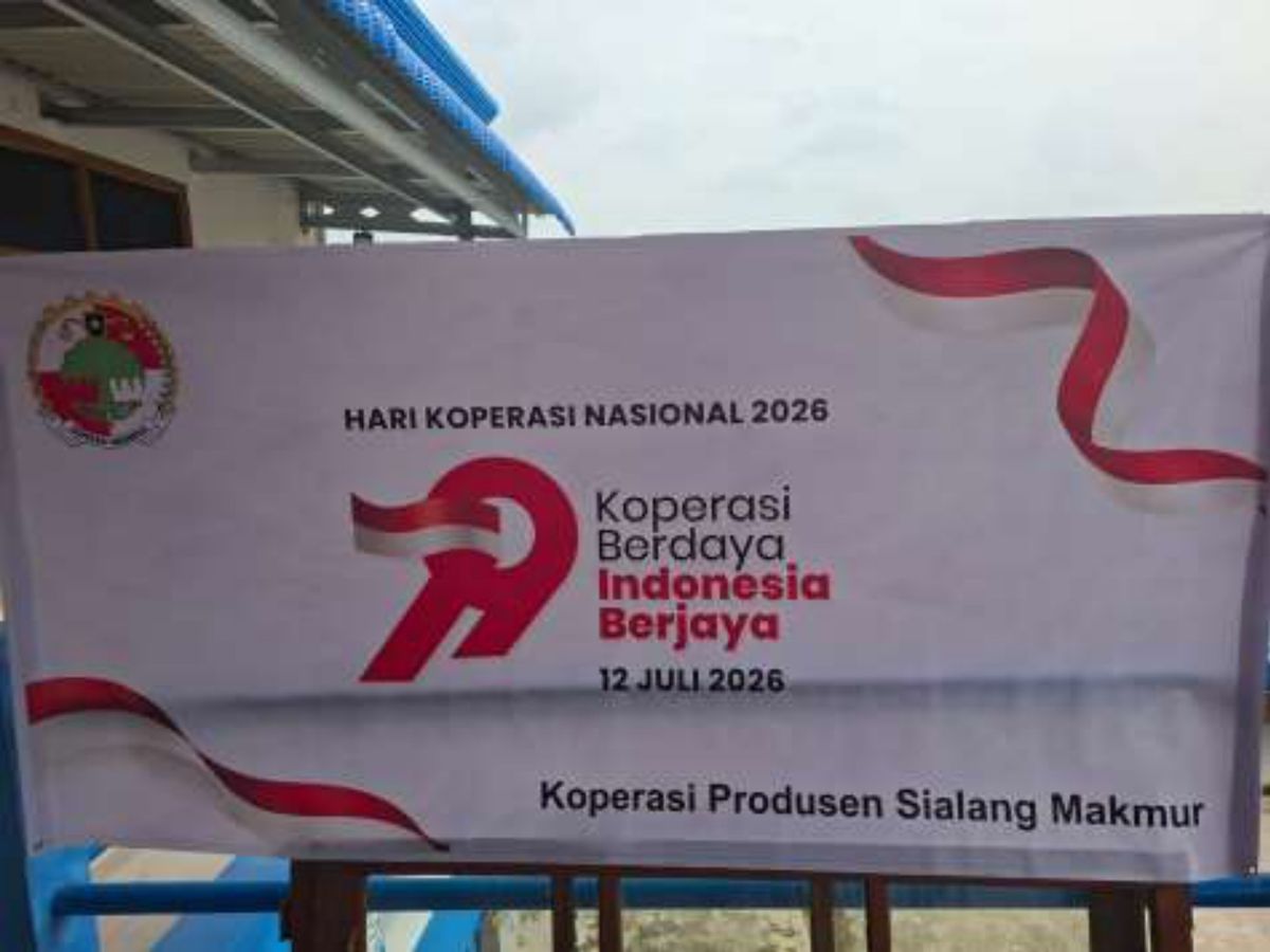 Spanduk MMT Hari Koperasi Nasional